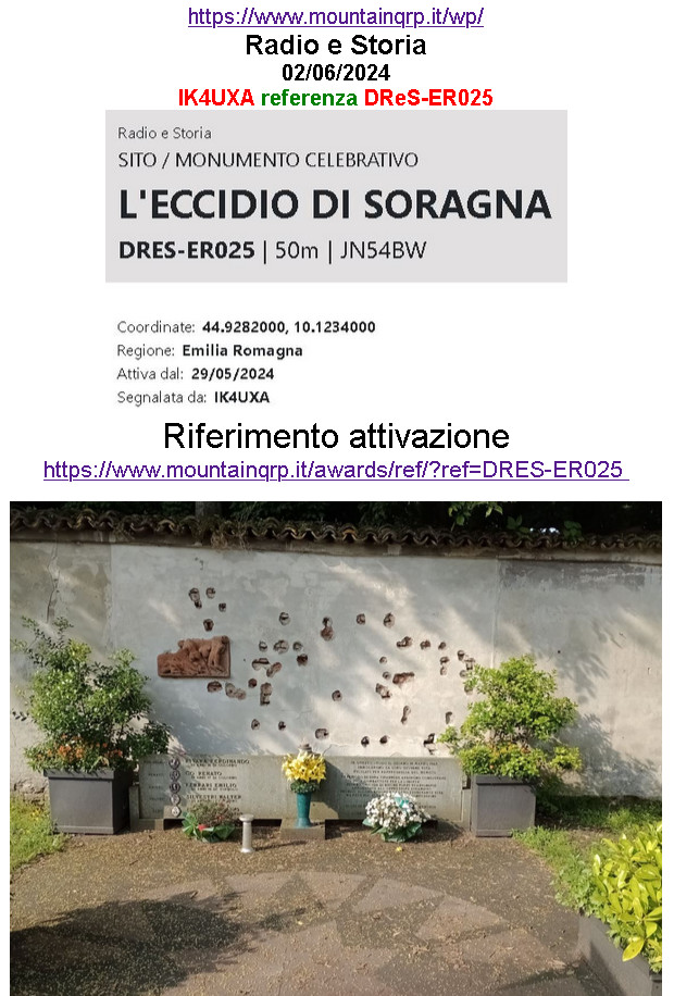 L'eccidio di Soragna (PR) fu la fucilazione da parte delle Brigate Nere di cinque partigiani delle Squadre di azione patriottica il 18 marzo 1945 a Soragna, per rappresaglia in seguito all'uccisione di un militare e il ferimento di altri tre.